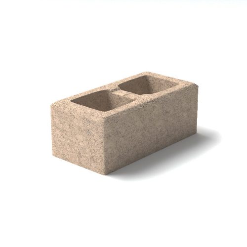 La Rocca kerítés normálkő – 40×20×16 cm (bézs)